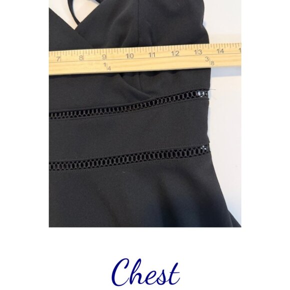 Jun And Ivy Black Dress Size S Elegant for that Special Event - Picture 5 of 7